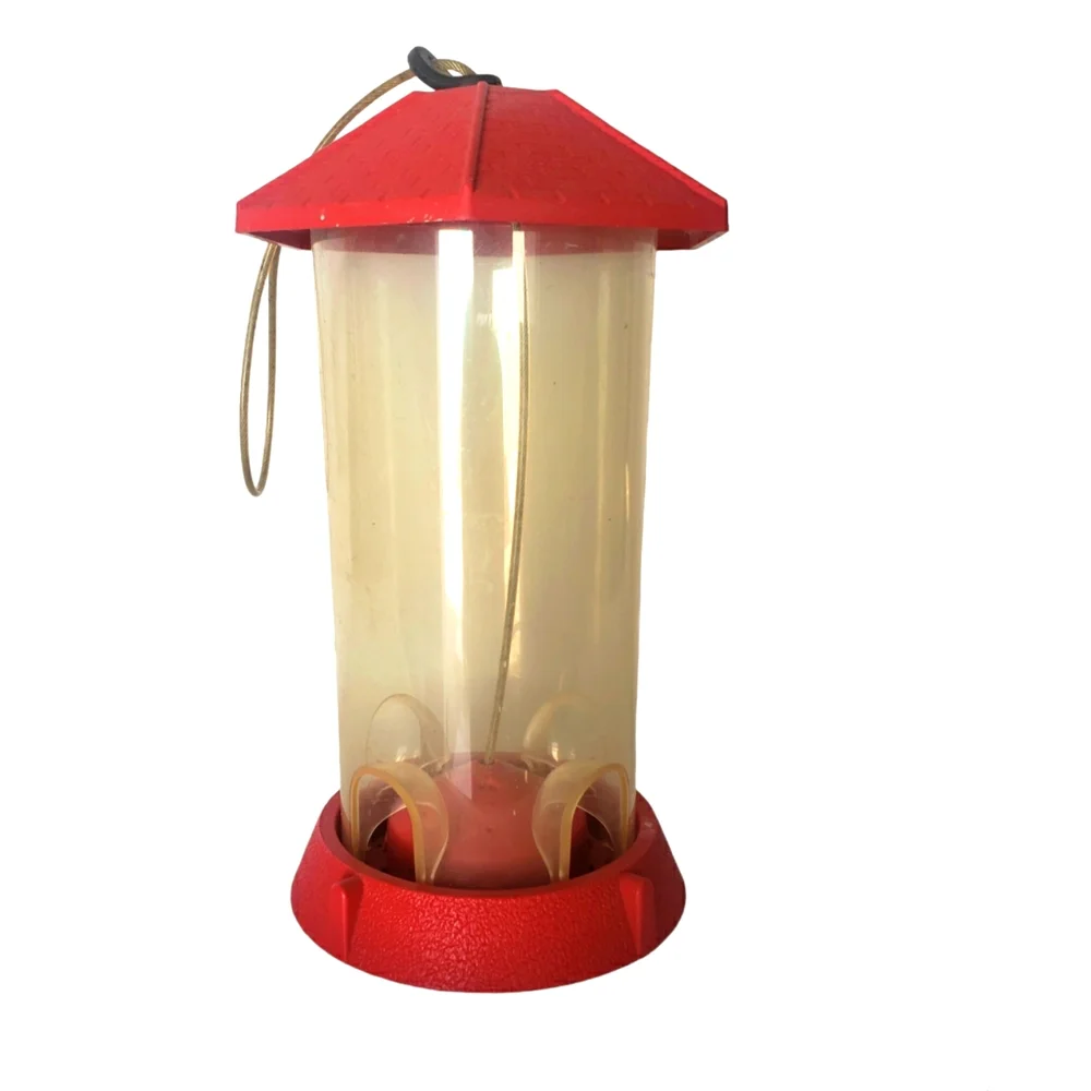 Red Birdfeeder